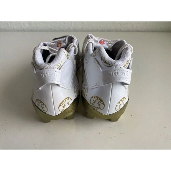 Adidas Freak 22 Big Mood Emoji White Gold Football  Soccer Cleats Men's Sz 13 - Picture 6 of 12